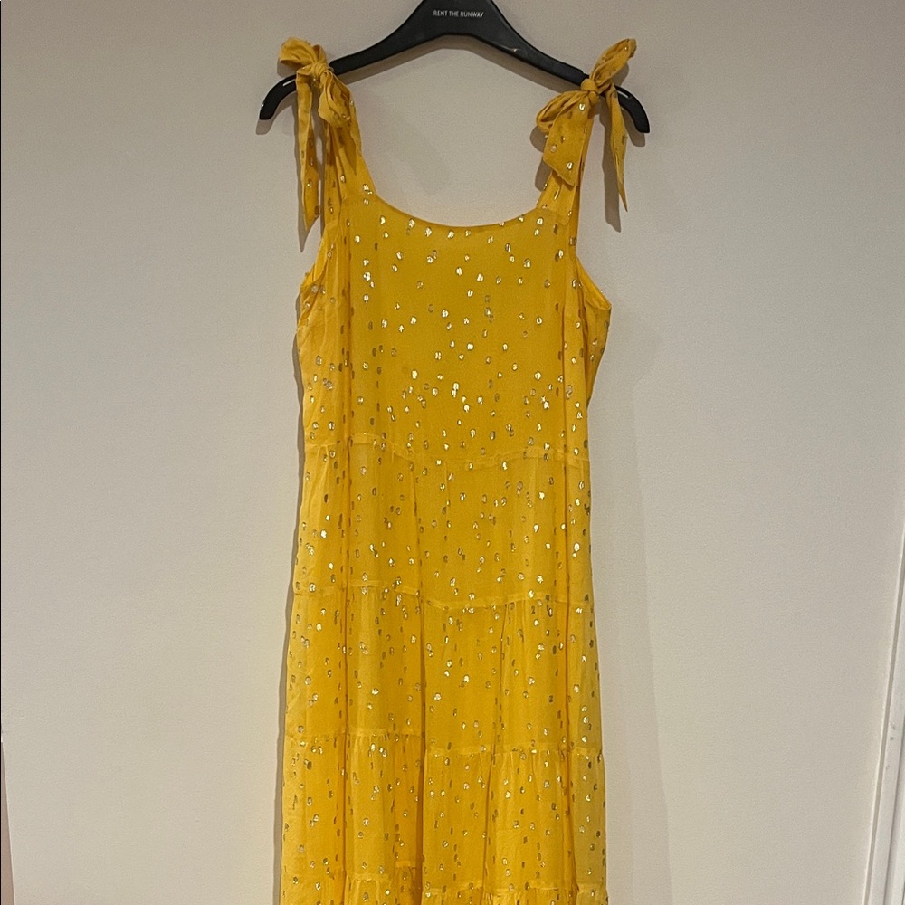 Sezane Sunlit Yellow Maxi Dress - Picture 13 of 16